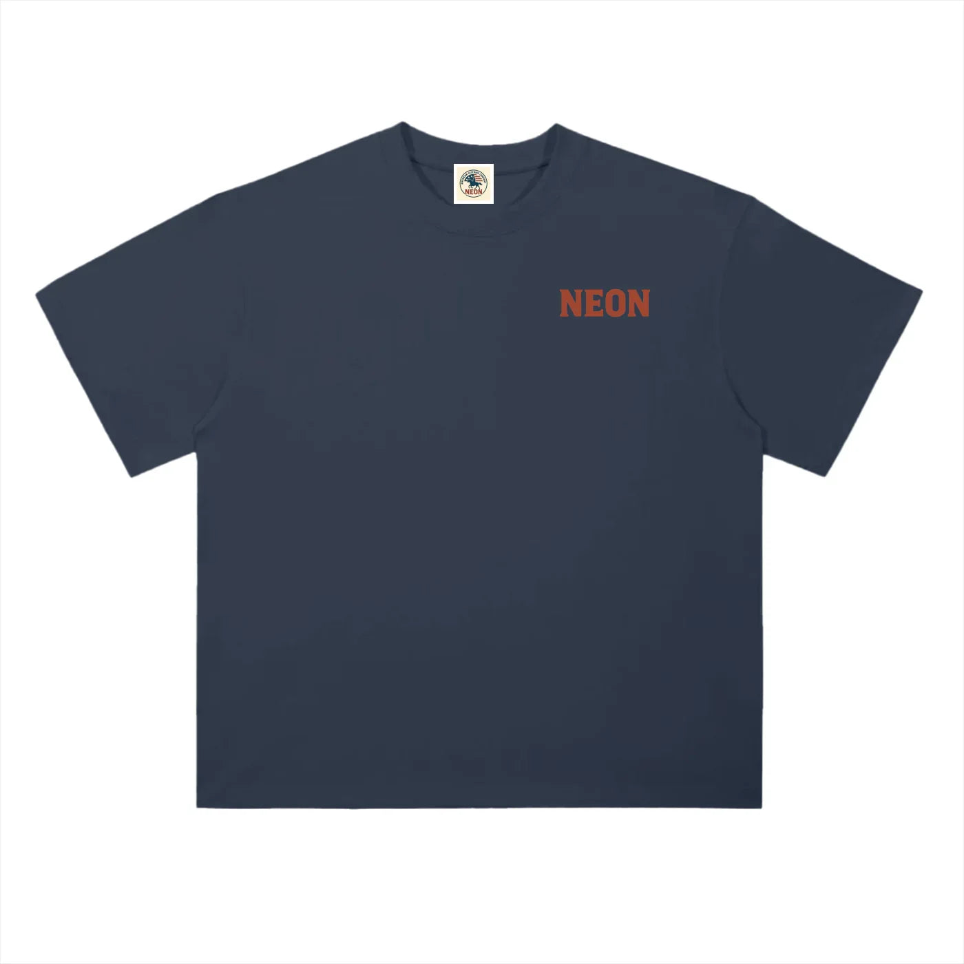 NEON Essentials |Heavyweight Drop Shoulder Cotton T-Shirt - NEON American Clothing